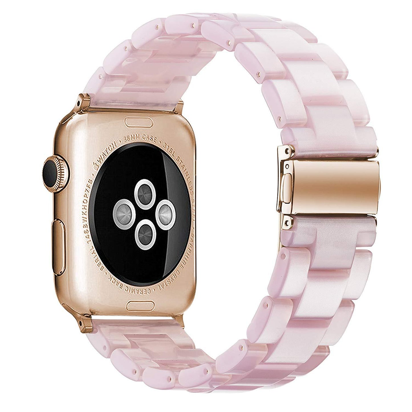 Elegant Resin Bands for iWatch 1-4 (Bulk Purchase)