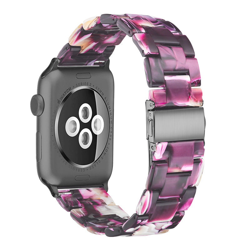 Elegant Resin Bands for iWatch 1-4 (Bulk Purchase)