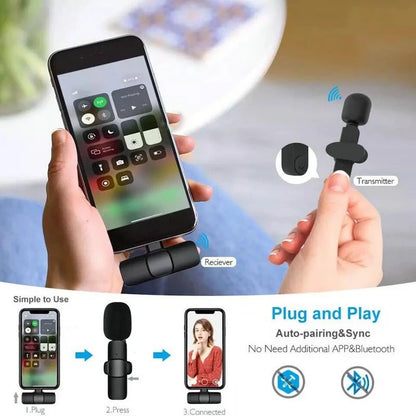 Compact Clip-On Wireless Mic