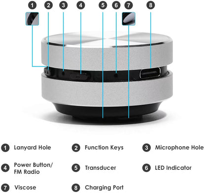 Compact Conduction Bluetooth Speaker
