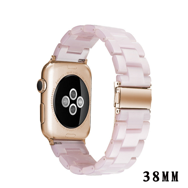 Elegant Resin Bands for iWatch 1-4 (Bulk Purchase)