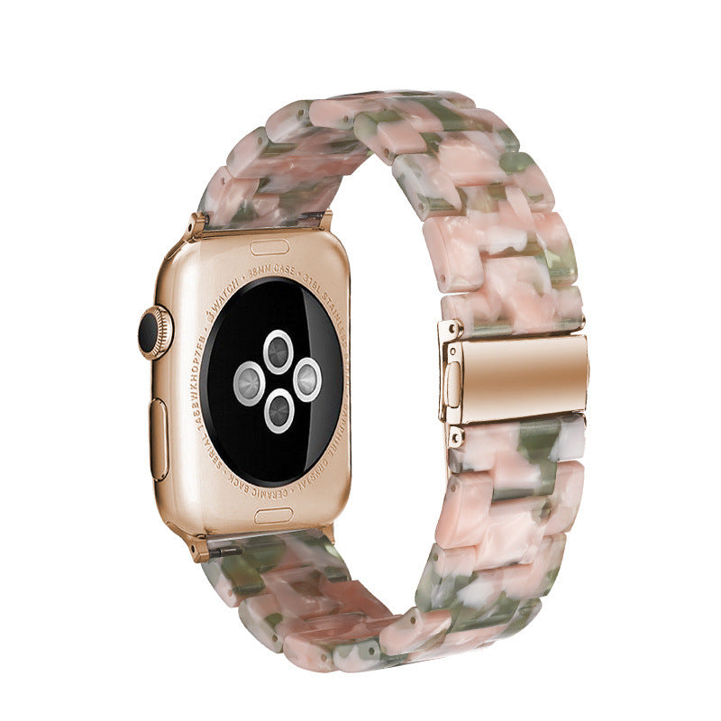 Elegant Resin Bands for iWatch 1-4 (Bulk Purchase)