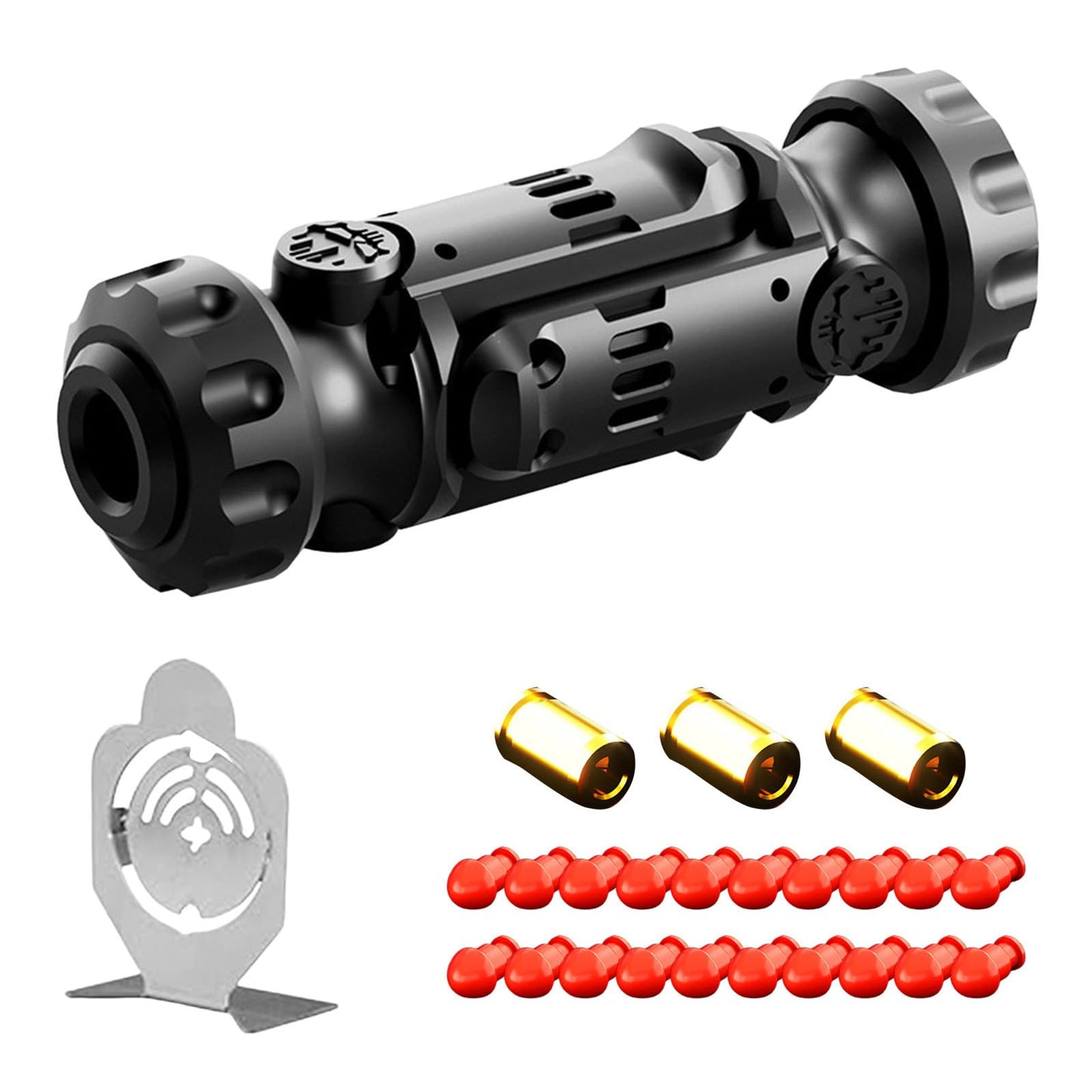 Professional Metal Fidget Spinner - Desk Focus Toy (Black)