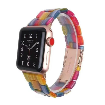 Elegant Resin Bands for iWatch 1-4 (Bulk Purchase)