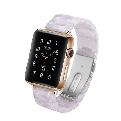 Elegant Resin Bands for iWatch 1-4 (Bulk Purchase)